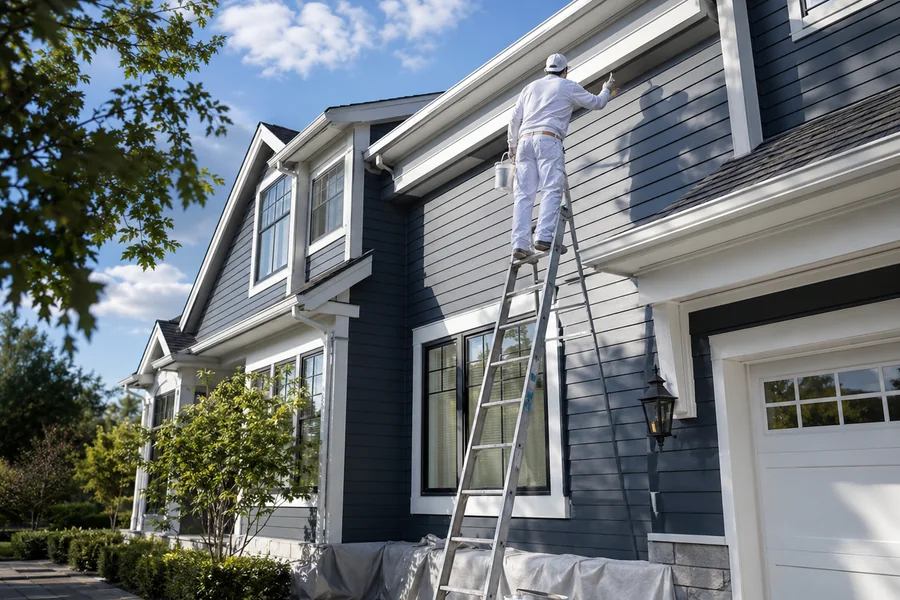 Professionally finished Toronto property exterior