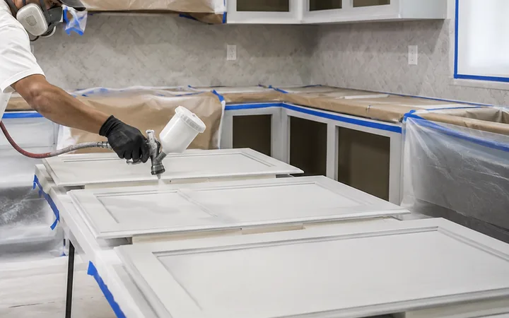 Cabinet Painting in Toronto