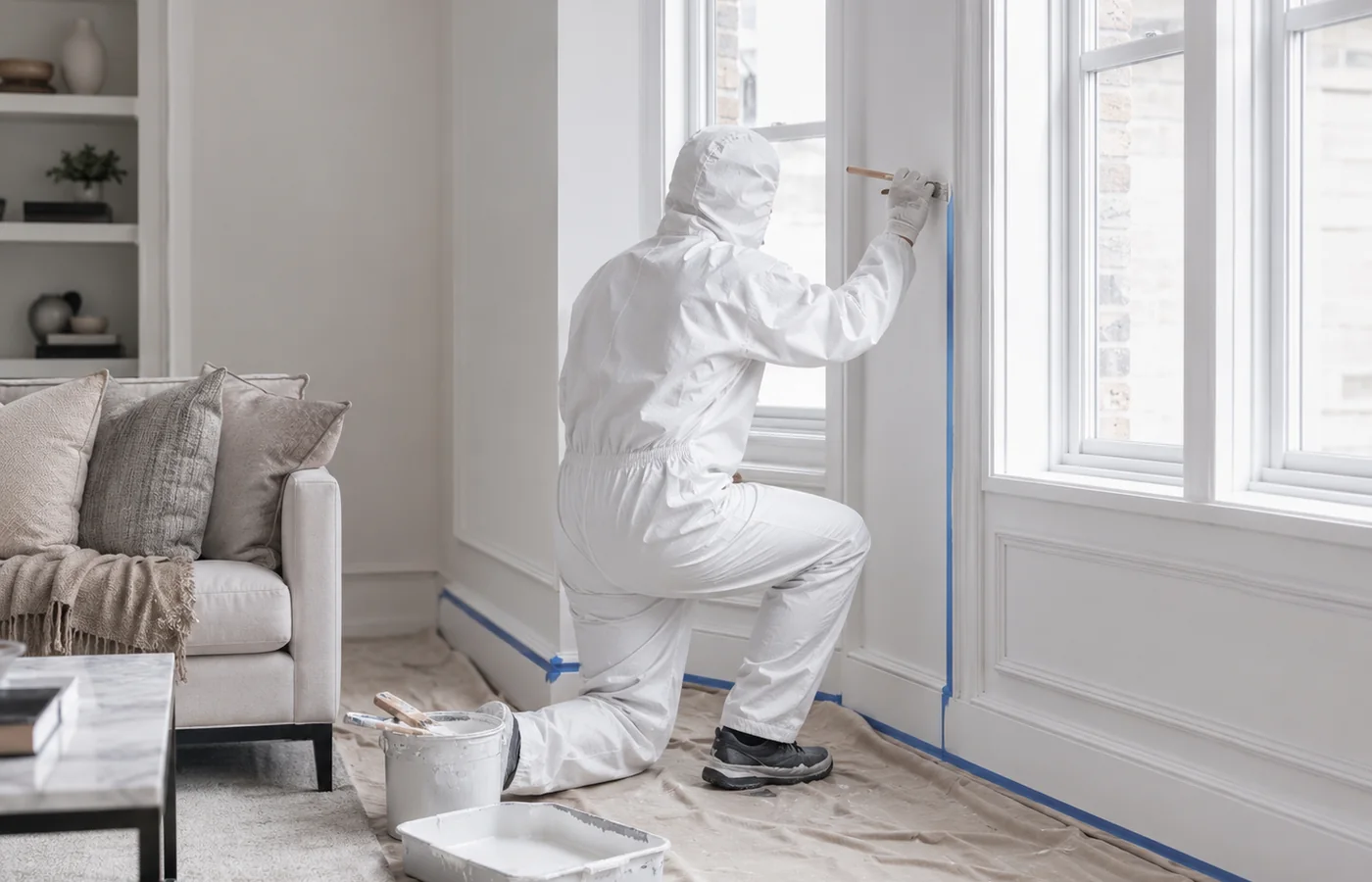 Professionally painted Toronto interior