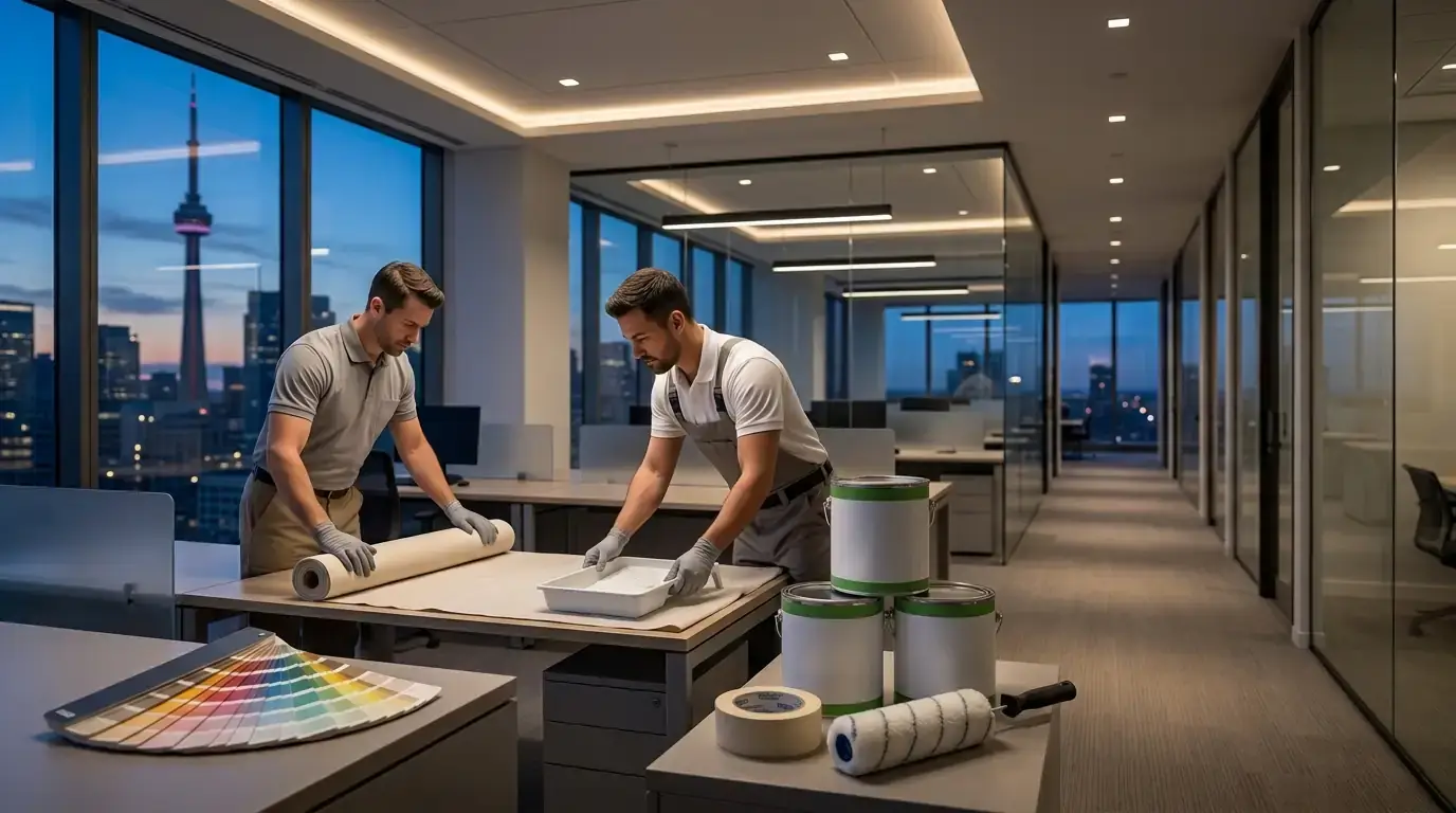 Office Painting in Toronto: After-Hours Scheduling and Product Considerations